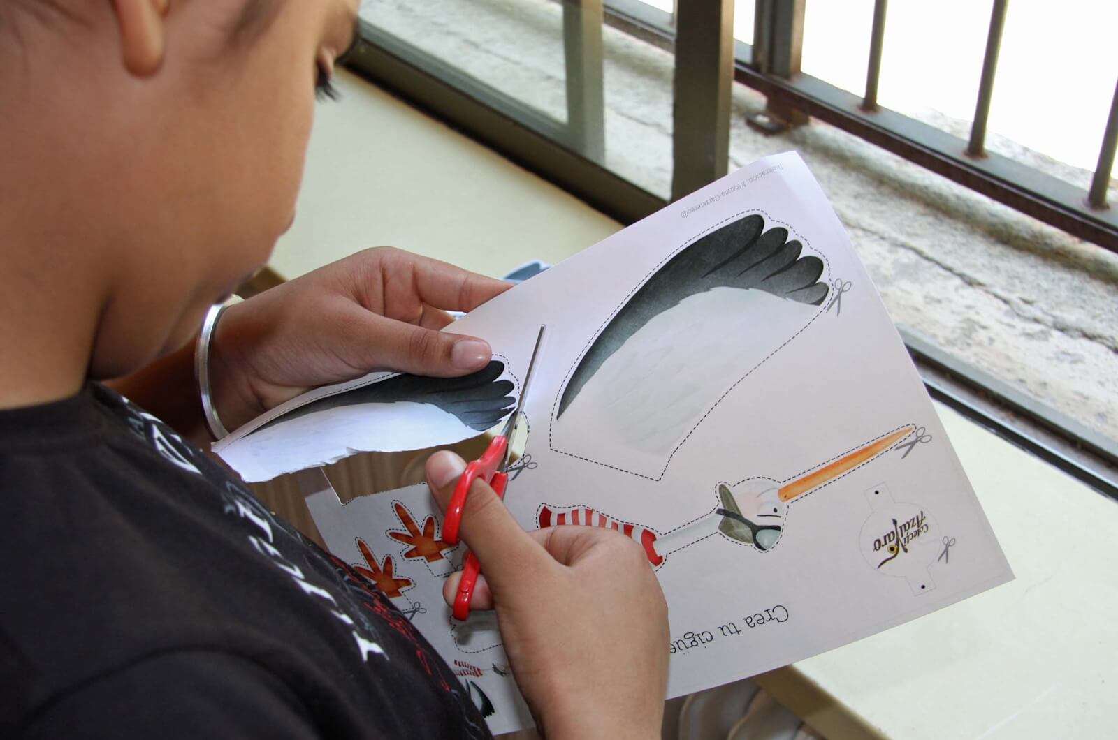 Taller Conociendo a la Cigüeña Blanca
