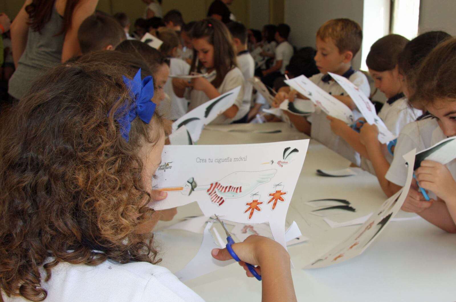Taller Conociendo a la Cigüeña Blanca